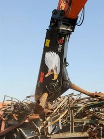 Mantovanibenne SH sorozat acélszerkezetek feldarabolására acélvágó olló 9