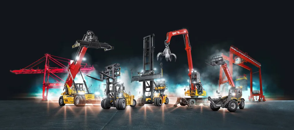 SANY kikötői berendezések a Verbis Kft. kínálatában