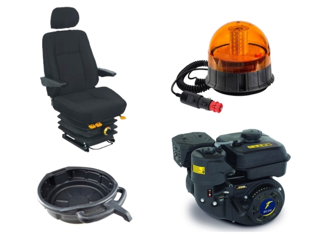 Tartozékok, műhelyfelszerelések